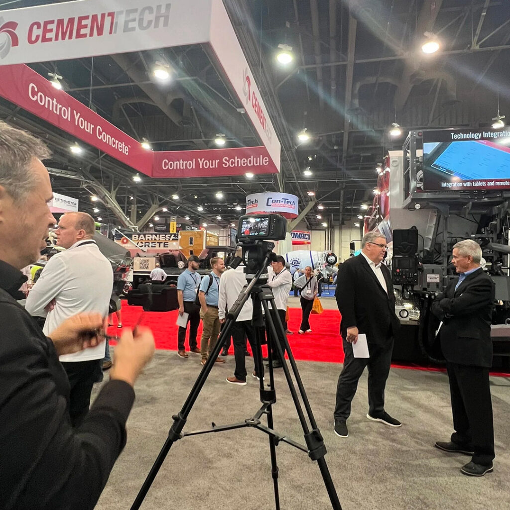 Connor Deering at World of Concrete